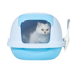 Cat Litter Box - Large Adult Cat Toilet Small Milk Cat Deodorant Toilet Suitable for Cats 